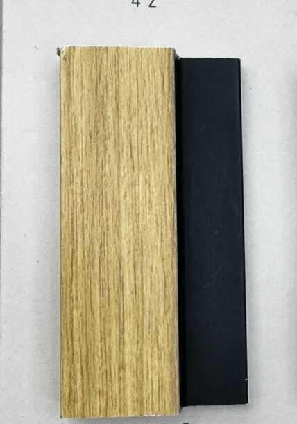 LYMER BLACK AND WOOD PROFILO JC1021/1022 ACERO - Dekor House Giugliano la tua Ferramenta di Qualità