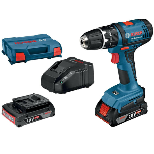BOSCH-B 18VP TRAPANO 2 BATT.2,0Ah GSB18-2-LI