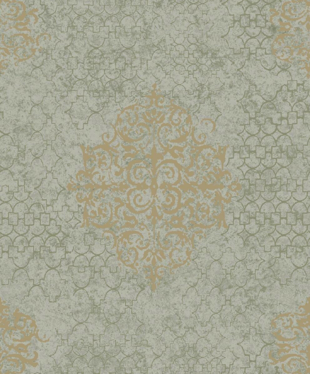 CARTA DA PARATI TNT METAL /DAMASCO GOLD/GREY