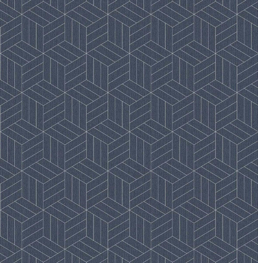 CARTA DA PARATI  TNT GEOMETRICO BLUE