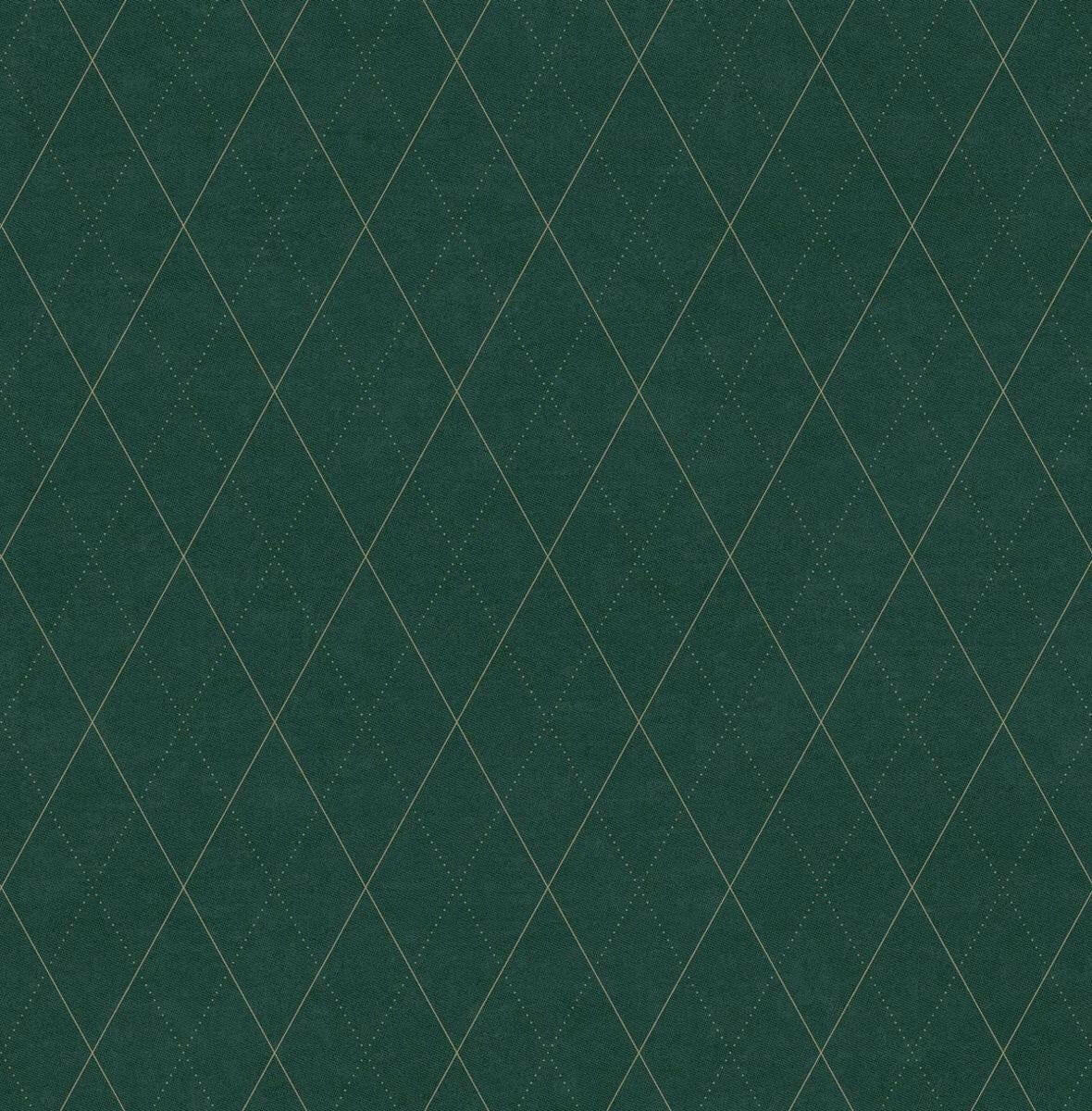 CARTA DA PARATI TNT GEOM.GREEN GOLD