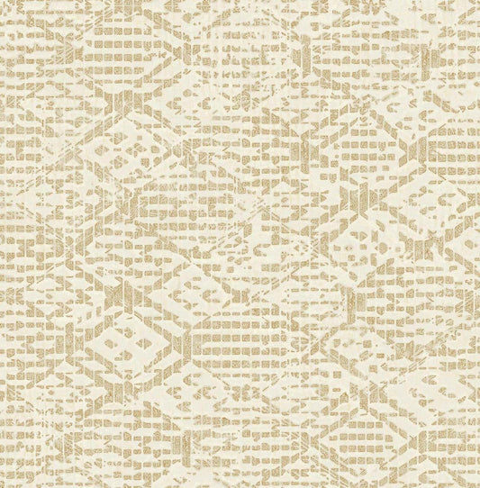 CARTA DA PARATI  TNT GEOM.BEIGE/GOLD