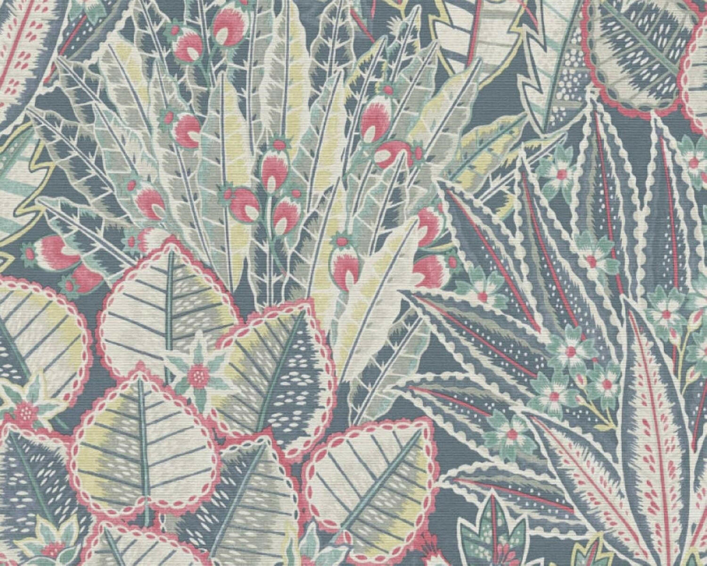 CARTA DA PARATI PVC/TNT FOLIAGE BLUE