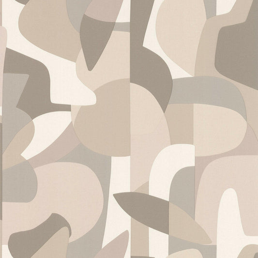 CARTA DA PARATI  PVC/TNT DESIGN BEIGE