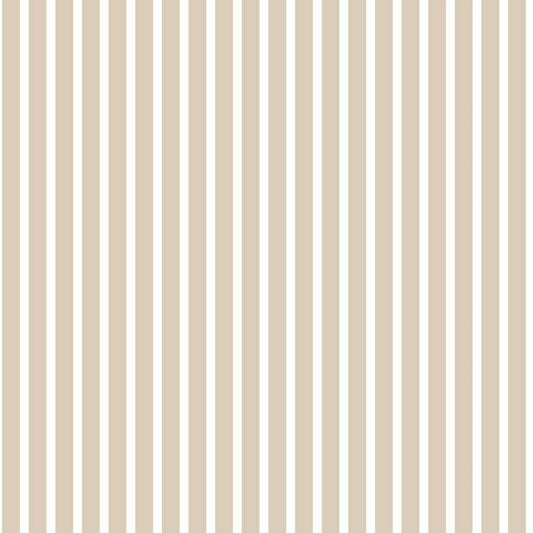 CARTA DA PARATI IN PVC/TNT RIGHE BIANCO BEIGE