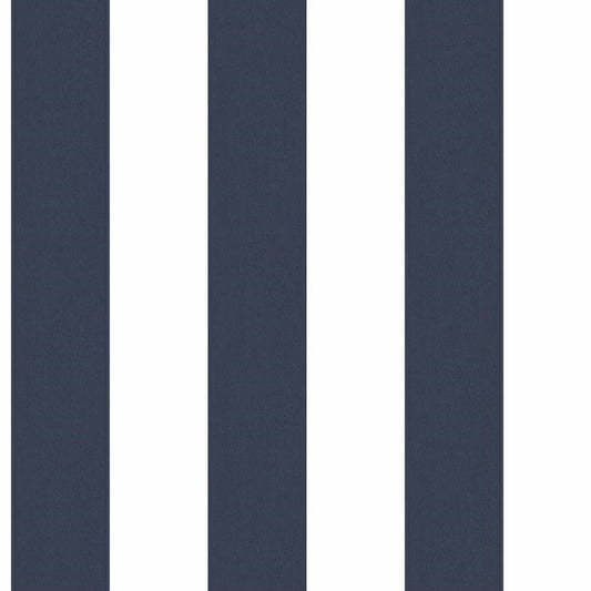 CARTA DA PARATI IN PVC/TNT RIGHE RIGHE  BLU