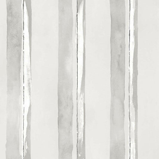 CARTA DA PARATI IN PVC/TNT RIGHE GRIGIO