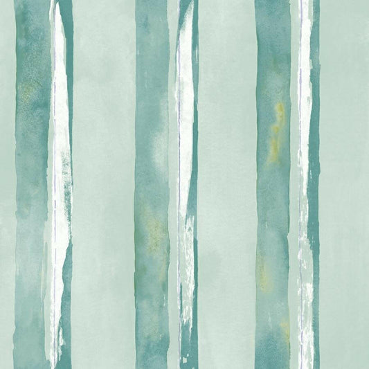 CARTA DA PARATI IN PVC/TNT RIGHE  VERDE