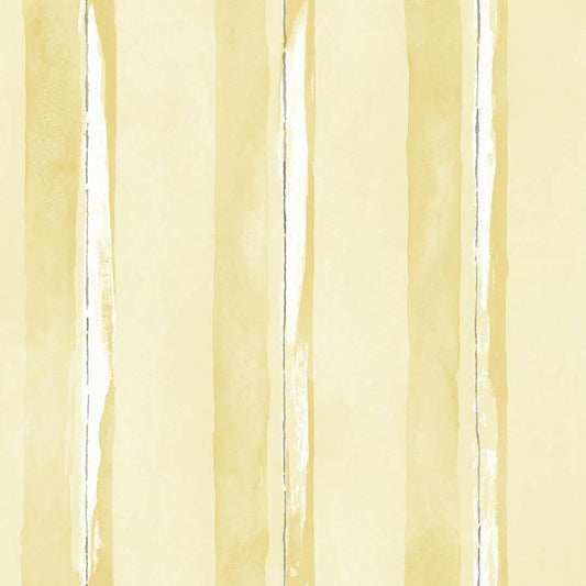 CARTA DA PARATI IN PVC/TNT RIGHE GIALLO