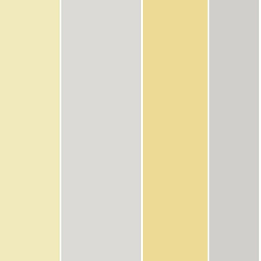 CARTA DA PARATI IN PVC/TNT RIGHE GIALLO GRIGIO