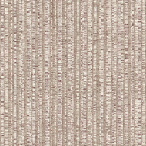 CARTA DA PARATI VINILE/SU TNT RIGHE TAUPE