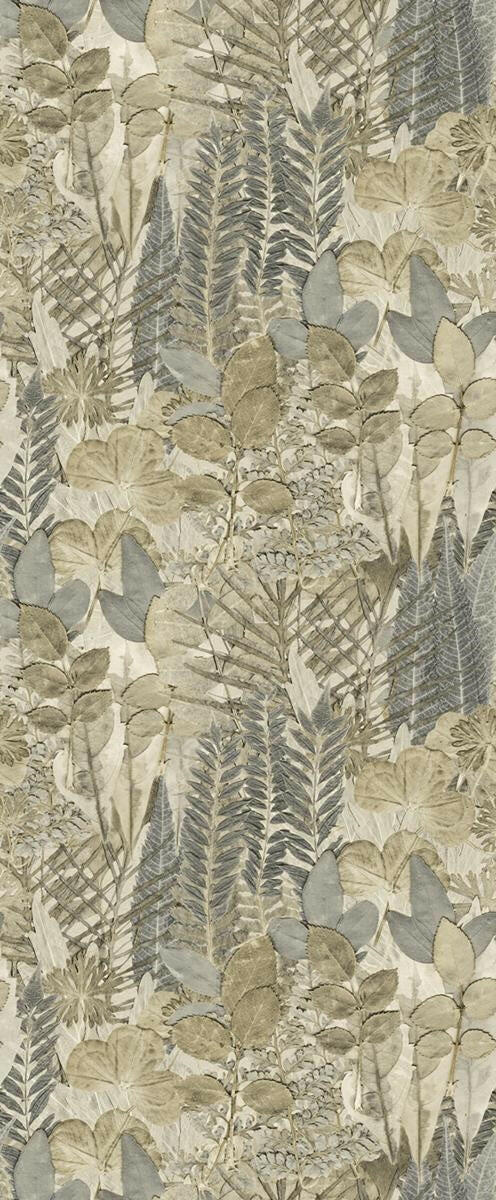 STAMPA ECODECO/FOLIAGE BLUE/BEIGE