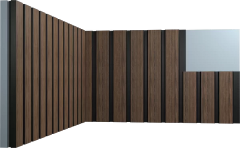 LYMER JC1189 Black and Wood  Noce