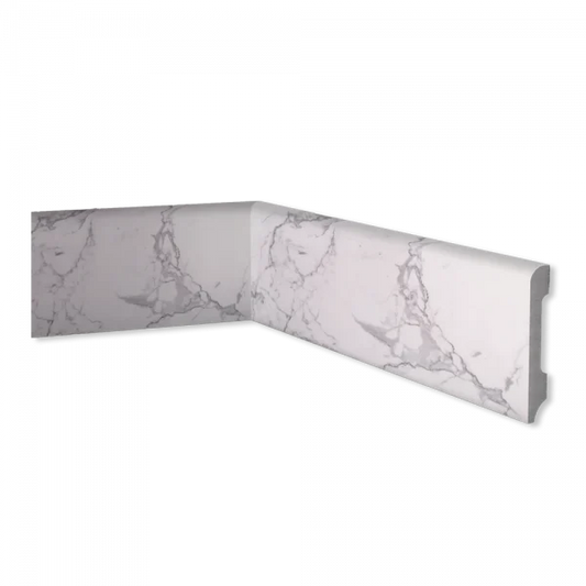 HD COLOR SKIRTING JT1137 Bianco Carrara BATTISCOPA