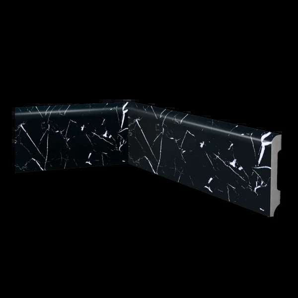 HD COLOR SKIRTING JT1137 Nero Marquina BATTISCOPA
