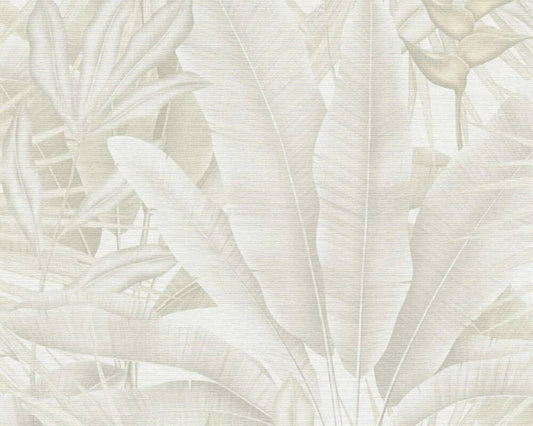 CARTA DA PARATI  PVC /TNT FOLIAGE BEIGE