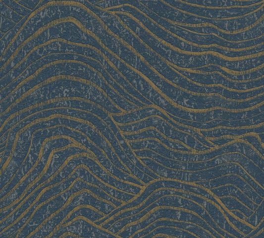 CARTA DA PARATI  PVC /TNT DESIGN BLUE
