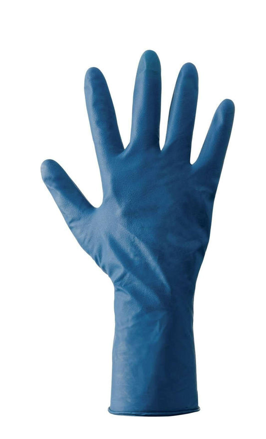 GUANTI LATEX PRO BLU SPESS.0,28MM