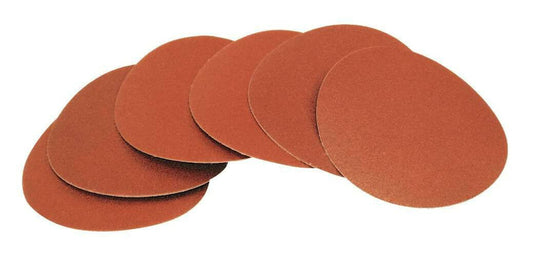POGGI 10 DISCHI ABRASIVI VELCRO D 115 GR 240