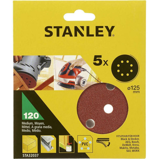 PIRANHA/STANLEY  5 DISCHI VEL. ROT-ORB. 125 GR.120