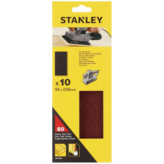PIRANHA STANLEY  10 FOGLI 93X230 GR.60