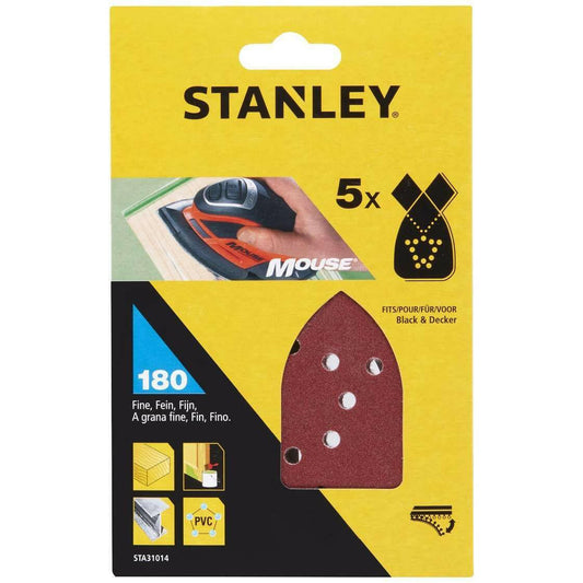 PIRANHA STANLEY  5 FOGLI VELCRO PER MOUSE GR.180