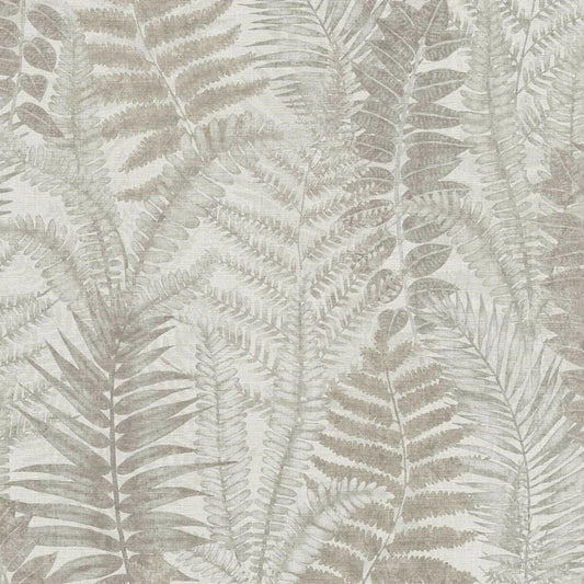 CARTA DA PARATI  PVC /TNT FOLIAGE TAUPE