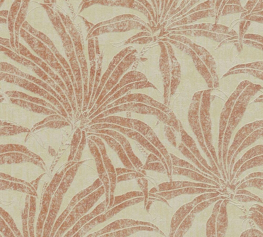 CARTA DA PARATI  PVC /TNT FOLIAGE RED