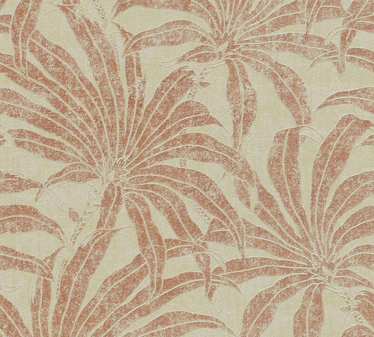 CARTA DA PARATI  PVC /TNT FOLIAGE RED