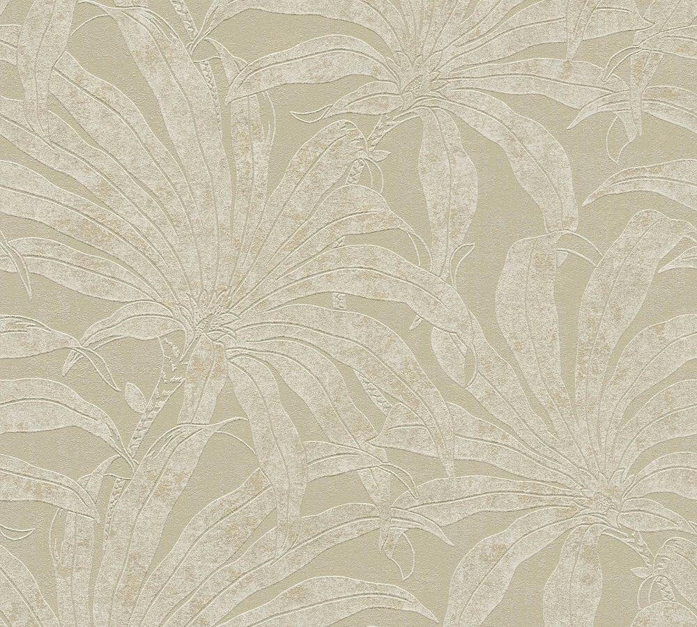 CARTA DA PARATI  PVC /TNT FOLIAGE FANGO