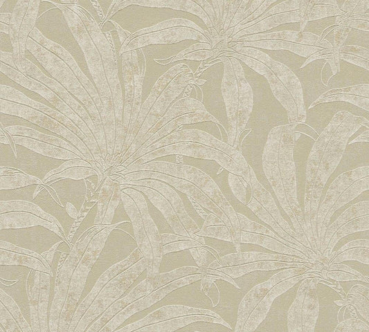 CARTA DA PARATI  PVC /TNT FOLIAGE FANGO