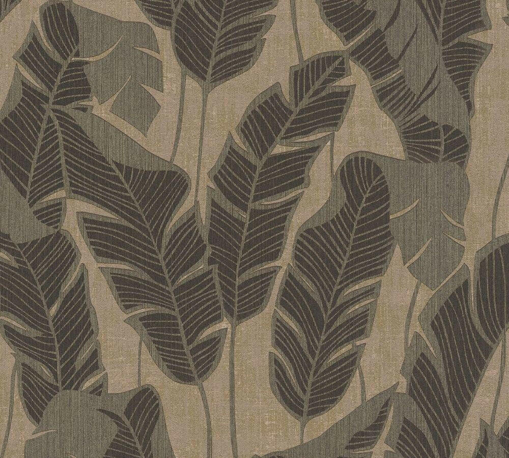 CARTA DA PARATI PVC / TNT FOLIAGE BROWN