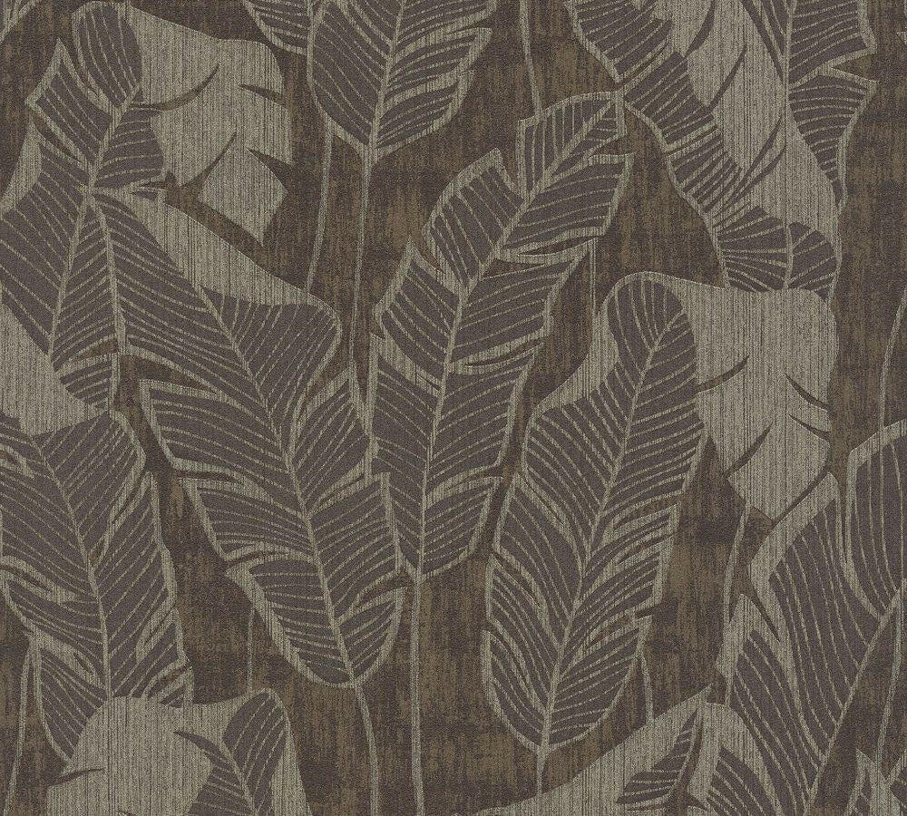 CARTA DA PARATI  PVC /TNT FOLIAGE BROWN