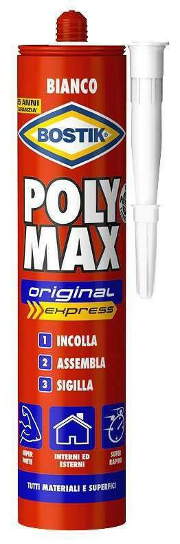 BOSTIK POLYMAX BIANCO CARTUCCIA GR.425