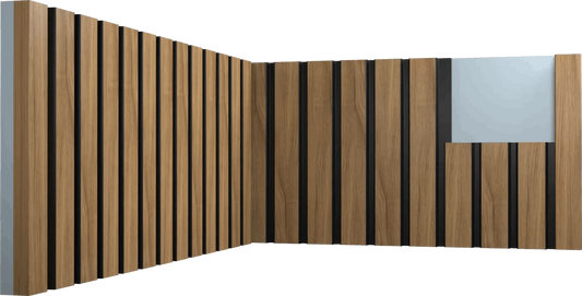 DOGHE JC1189 ROVERE CALDO E NERO acquisto minimo 5 pezzi 2800x120x12 mm - dekorhouse