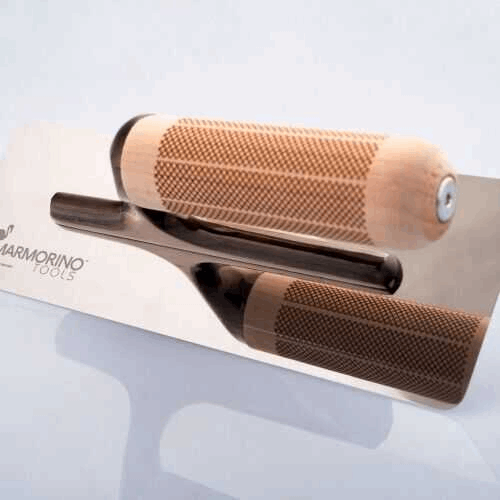 FRATTONE XTROWEL 21194 INOX mm.280x120x0,6 LAMA TRAPEZZIO MARMORINO TOOL - dekorhouse