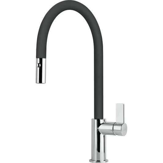 FRANKE MONOCOMANDO LAVELLO C/DOCCETT onyx black 115.0289.511 - Dekor House Giugliano la tua Ferramenta di Qualità