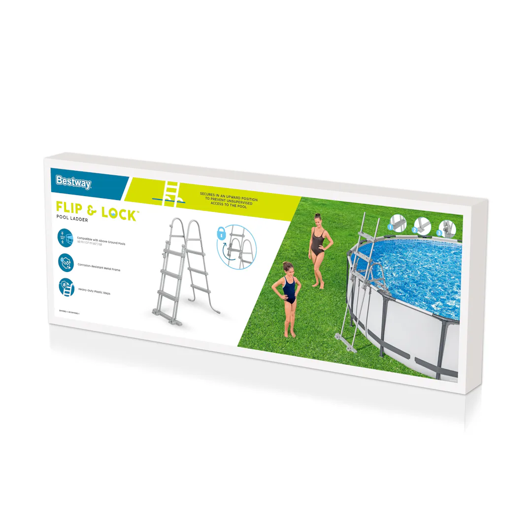 Scaletta di sicurezza per piscina da 107 cm